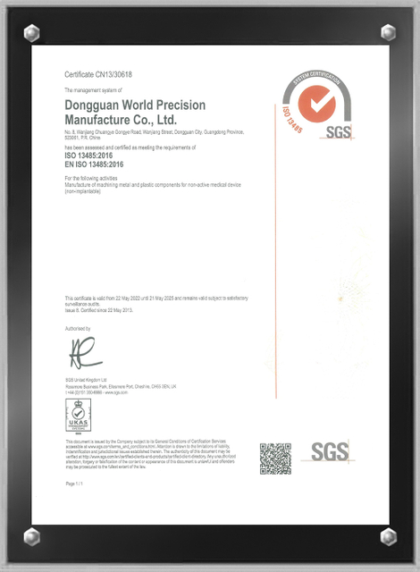  <div style="text-align: center;"><strong>ISO13485 2016 certificate</strong></div> 